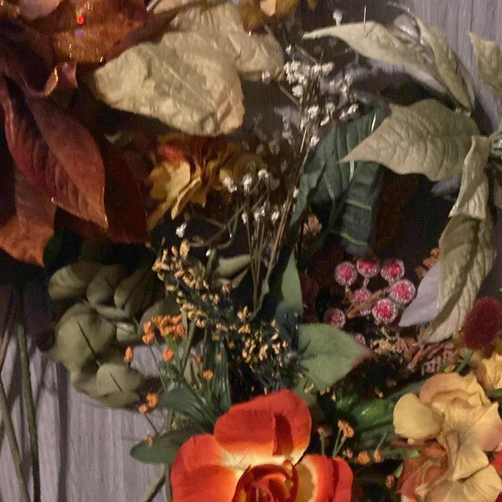 Autumn Faux Floral Arrangement